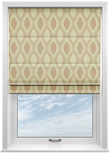Kasian, Natural - Twist&Fit Roman Blind
